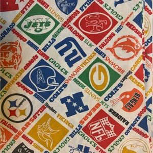 NFL Teams Logo 1970s twin sheet - Multi Color